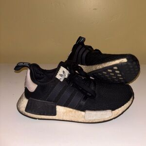 Black and white Adidas NMD